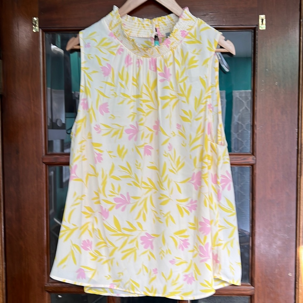 Daniel Rainn Narien Smocked Detail Blouse XXL